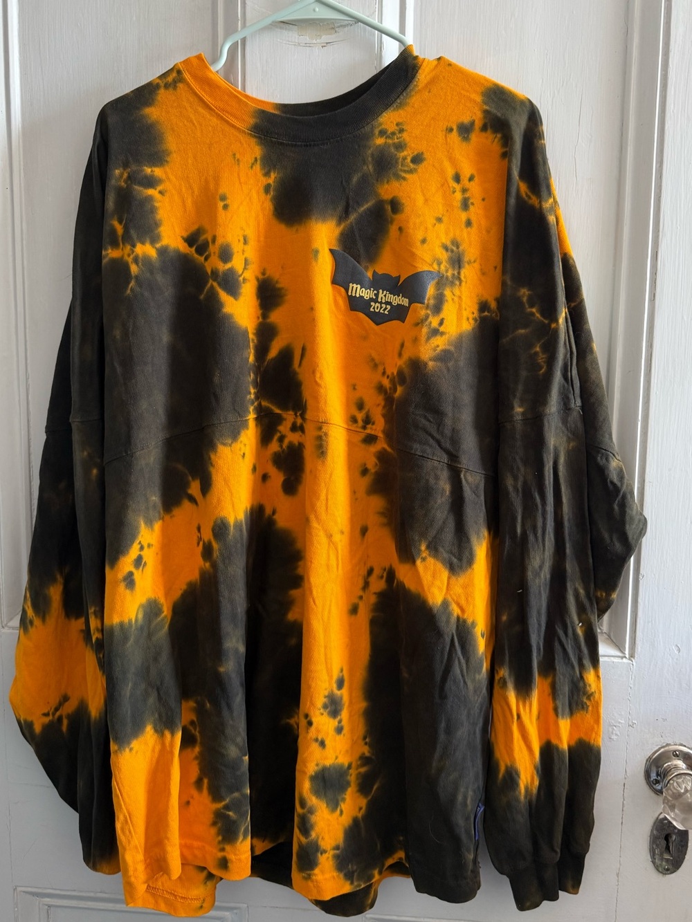 Mickey’s not so scary 2022 Long Sleeve Shirt in Black and Orange